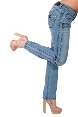 Голубые женские джинсы 4wards. Та модель, которую ты искала. Хлопок + эластан = идеальная посадка по фигурке №122