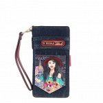 DENIM PRINTED WALLET