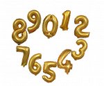 Воздушные шары из фольги Цифры (малые 40 см)
