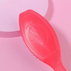 Расчёска массажная, 20 ? 5 см, цвет МИКС