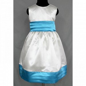 Праздничное платье для девочки лиловый, кофейный, синий
