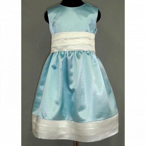 Праздничное платье для девочки розовый, кофейный, голубой