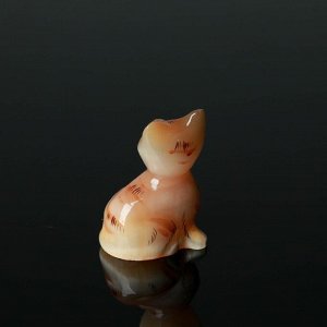 Сувенир «Кошка Муська», малая, 5*7 см, селенит