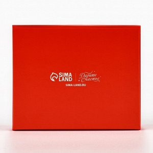 Коробка складная «Роскошный Новый год», 10x8x3.5 см
