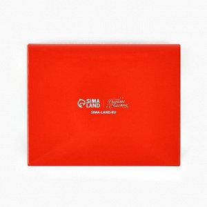 Коробка складная с пластиковой крышкой «Тепла и уюта», 11.5 х 9 х 4 см, Новый год