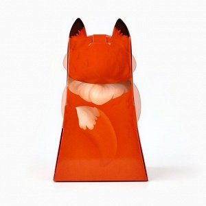 Коробка складная с окном «Лисичка», 9 х 15.8 х 6 см
