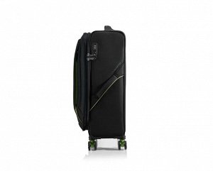 Чемодан American Tourister DB7 20" [55х36х24 см, текстиль, 38л, 2кг, черный]