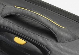 Чемодан American Tourister DB7 20" [55х36х24 см, текстиль, 38л, 2кг, черный]