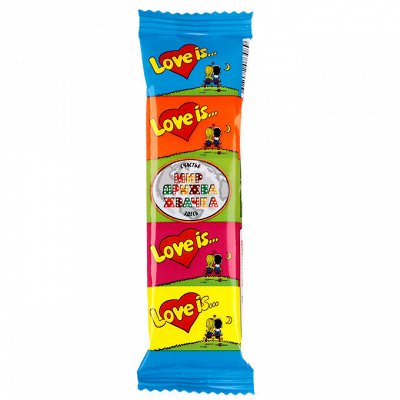 Жевательная резинка LOVE IS Мини Микс Лав из  21 гр