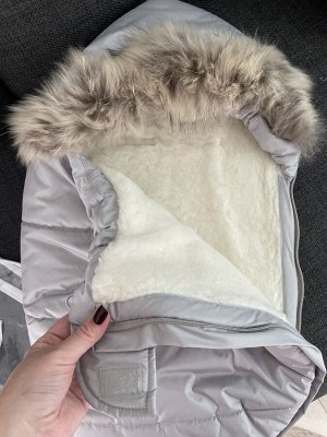 Детский конверт зимний овчина