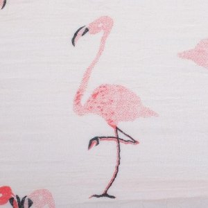 Парео Этель "Фламинго" 70 х 180 см, цвет розовый