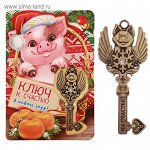 Ключ новогодний &quot;К счастью&quot;
