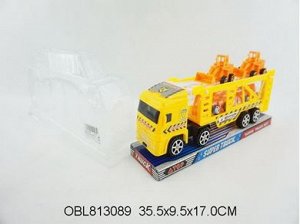 2018 грузовик-трейлер +4 трактора, п/блистером 813089