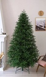 Новогодняя елка / Ель искусственная Виктория (ЁлВ-180) [180 см, вет. 687 шт., 7.8 кг, ПВХ + литые]
