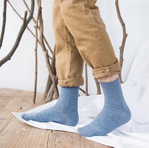 Набор мужских носков «камуфляж» голубой, 4 пары
