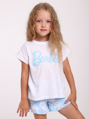 ПЖ053 Пижама "Barbie" (голубой)