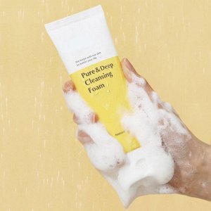 Пенка для глубокого очищения пор с церамидами Pure Deep Cleansing Foam