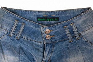 Оригинальные женские джинсовые шортики от ТМ Semir Jeans. Хвала дизайнерам, придумавшим такой эксклюзив! №261