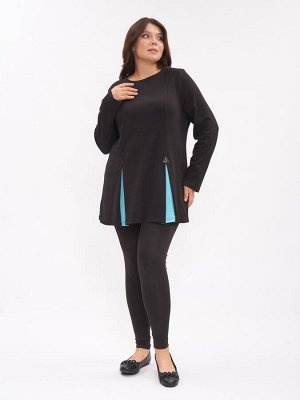 Туника с клиньями ZTU15002BLK01