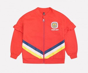 Куртка для девочки Crockid КР 300592 ярко-красный1 к197