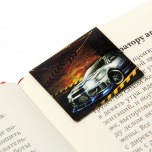 Магнитные закладки для книг в открытке "Тебя ждут новые открытия", 4 шт