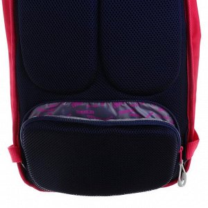 Рюкзак молодёжный Merlin GL3 44 х 30 х 13 см, эргономичная спинка, синий/красный