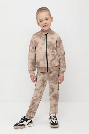 Брюки(Осень-Зима)+boys (темно-бежевый, тай-дай к508)