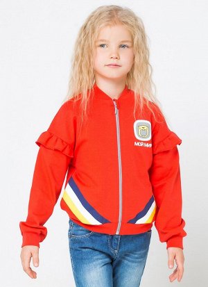 Куртка для девочки Crockid КР 300592 ярко-красный1 к199