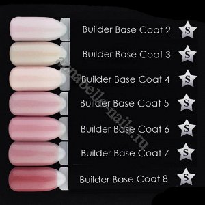 Starlet Builder Base Coat База строительная №06 розовая, 15мл