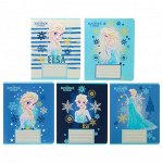 Тетрадь 18 листов в клетку «Холодное сердце DISNEY», обложка мелованный картон, МИКС