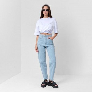 Джинсы женские мом MIST: Denim (26), голубые