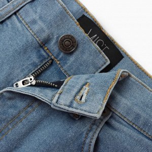 Джинсы женские мом MIST: Denim (26) 42, голубые