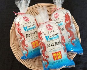Вермишель (фунчоза) "Ланкау" из крахмала бобов и картофеля, 500 г, Китай