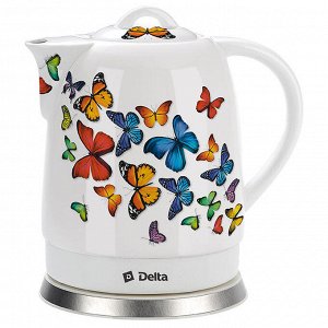 Чайник электрический 1500 Вт 1,7 л DL-1233А "Бабочки"