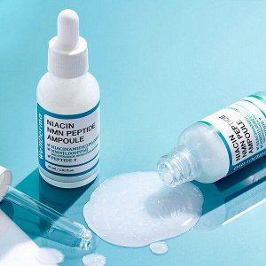 Сыворотка для лица с пептидами WellDerma G Plus Niacin NMN Peptide Ampoule, 30мл