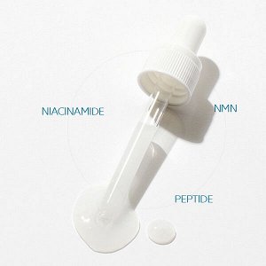 Сыворотка для лица с пептидами WellDerma G Plus Niacin NMN Peptide Ampoule, 30мл