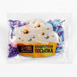 Кондитерская посыпка новогодняя для торта, 25 г.