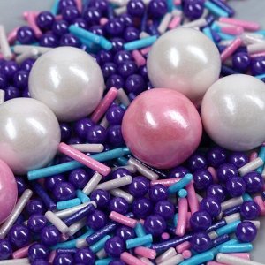 Кондитерская посыпка новогодняя для торта, 25 г.