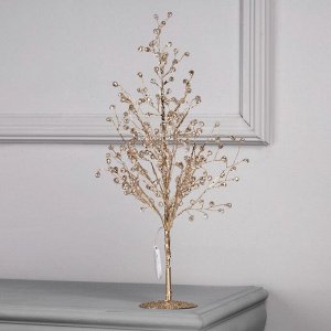 Фигура светодиодная «Бусины» 48x30x3 см, 20 LED, батарейки CR2032x2 (в комплекте), свечение тёплое белое