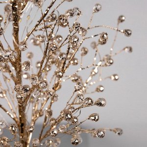 Фигура светодиодная «Бусины» 48x30x3 см, 20 LED, батарейки CR2032x2 (в комплекте), свечение тёплое белое