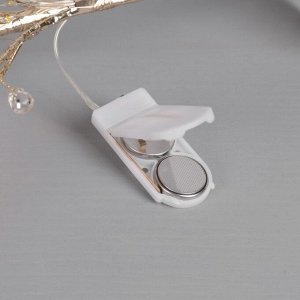 Фигура светодиодная «Бусины» 48x30x3 см, 20 LED, батарейки CR2032x2 (в комплекте), свечение тёплое белое