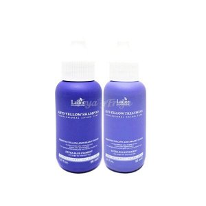 2-SET LADOR  ANTI YELLOW SHAMPOO.TREATMENT/ Шампунь, бальзам для нейтрализации жёлтого пигмента 50мл