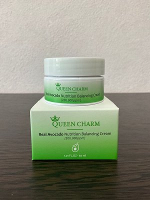 QUEEN CHARM Крем для лица питательный с маслом авокадо 20%, 30 мл