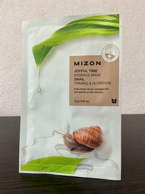 Mizon Тканевая маска для лица с экстрактом слизи улитки, 1 шт
