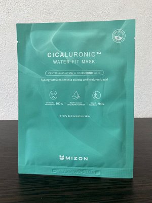 Mizon Тканевая маска для лица с экстрактом центеллы азиатской и гиалуроновой кислотой, 1 шт