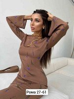 ЖЕНСКОЕ ПЛАТЬЕ ТКАНЬ БЕНГАЛИН