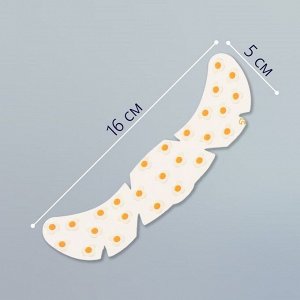 Переводная тату на тело цветная «Веснушки. Яичница», 16x5 см
