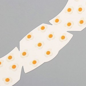 Переводная тату на тело цветная «Веснушки. Яичница», 16x5 см