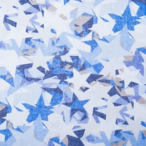 Парео Этель "София", размер 60 х 180 см, цвет синий, вискоза