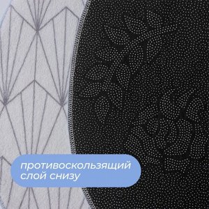 Коврик для дома SAVANNA Gold, 50x80 см, серый